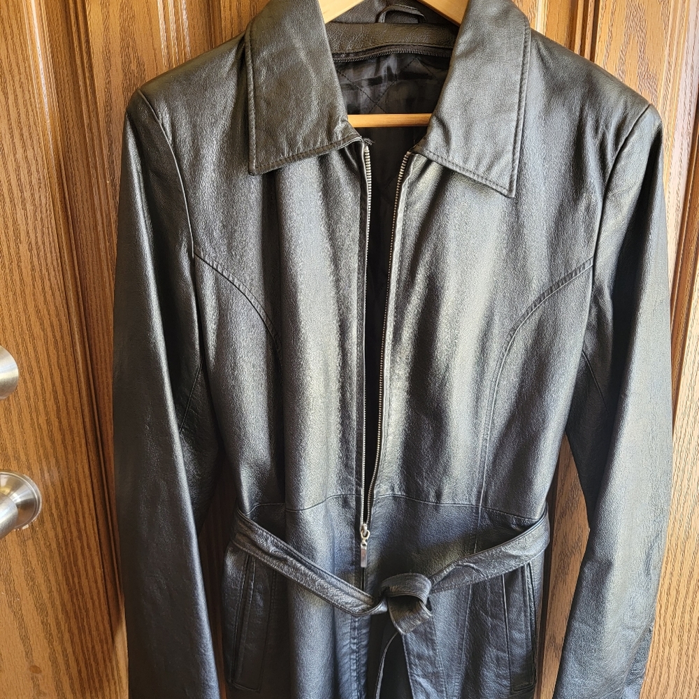 Gently Used Leather Jacket